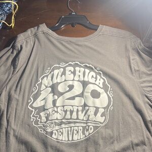 Mile High 420 Festival Graphic Tee - Gray